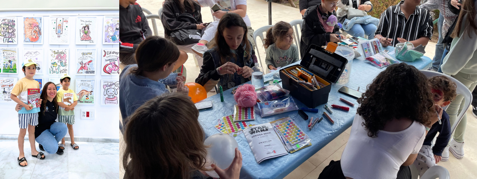 Participantes durante una actividad de Liberarte